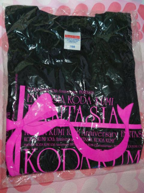 KODA KUMI 10th Anniversary 〜FANTASIA〜 Tシャツ < タレントグッズ KODA KUMI 10th Anniversary 〜FANTASIA〜 Tシャツ < タレントグッズの