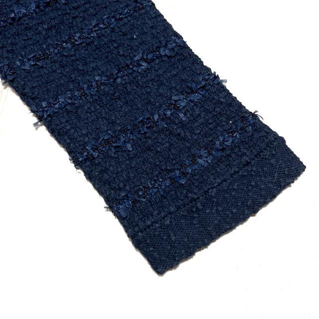 【美品】7分袖ツイードカーディガン/UNIQLO/サイズL/ネイビー < ブランド  【美品】7分袖ツイードカーディガン/UNIQLO/サイズL/ネイビー < ブランドの