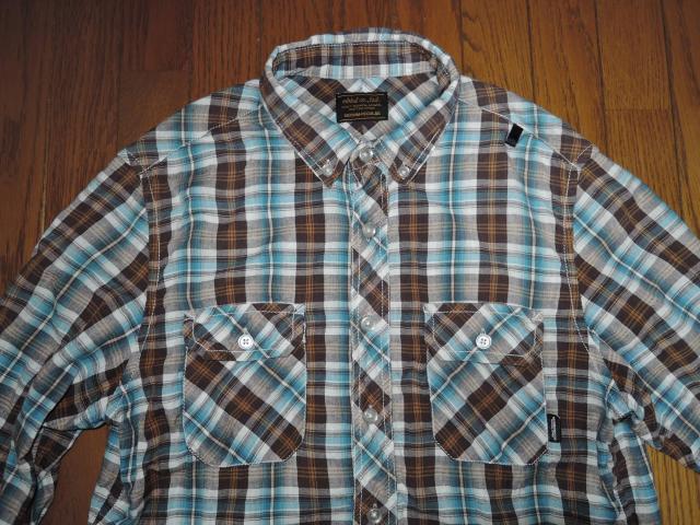 NEIGHBORHOOD �l�C�o�[�t�b�h �V���� �`�F�b�N�V���c M �����V���c ���� ESTABLISH.CHECK SHIRT �� �u�����h�� 