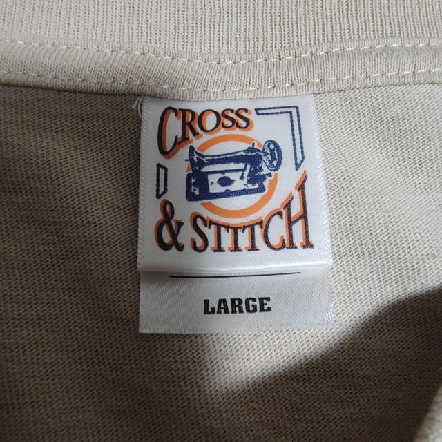 CROSS STITCH �N���X�X�e�B�b�`  �����@T�V���c oe1116�@�@TRUSS�@���n�@�X�g�[���@�x�[�W��TRUSS �� �j���t�@�b�V������ 