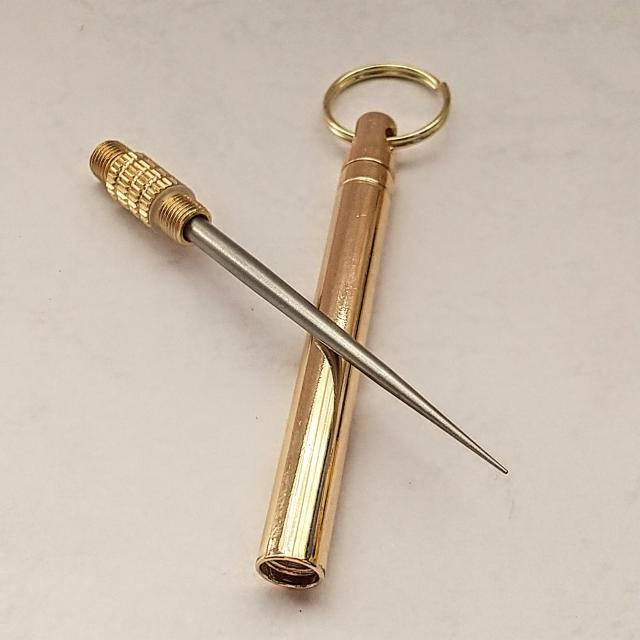 toothpick@titanium@metal@Stick KeyHolder@silicon lock@  jt@bV 
