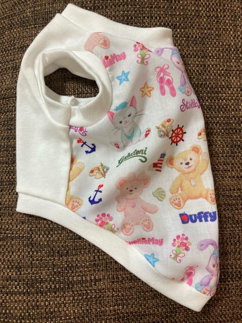 ★ハンドメイド ダッフィーフレンズ シャツ 白TDS 犬服 S★ < ペット/手芸/園芸  ★ハンドメイド ダッフィーフレンズ シャツ 白TDS 犬服 S★ < ペット/手芸/園芸の