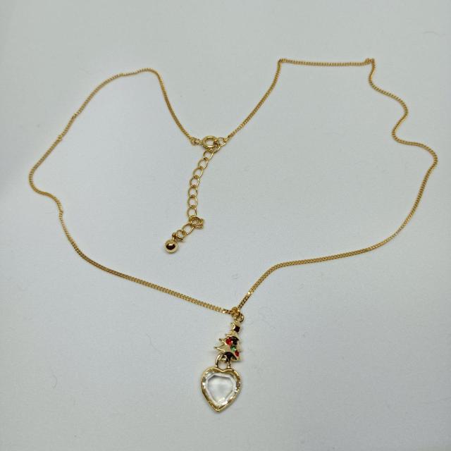 HOMICO★新品★ツリーとハートモチーフネックレス < 女性アクセサリー/時計  HOMICO★新品★ツリーとハートモチーフネックレス  < 女性アクセサリー/時計の