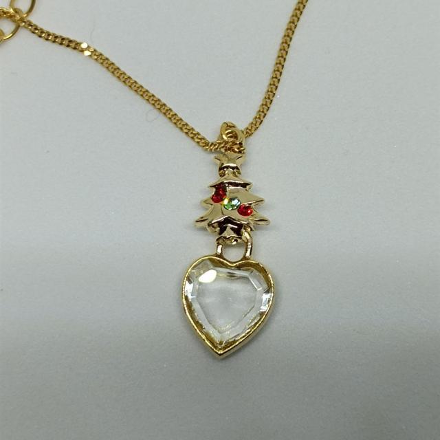 HOMICO★新品★ツリーとハートモチーフネックレス < 女性アクセサリー/時計  HOMICO★新品★ツリーとハートモチーフネックレス < 女性アクセサリー/時計の