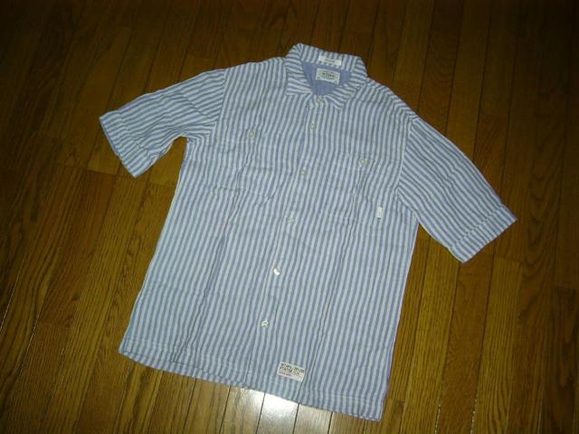 WTAPS ダブルタップス 半袖 ガーゼシャツ S マリン ストライプ MAKAHA S/S < ブランド WTAPS ダブルタップス 半袖 ガーゼシャツ S マリン ストライプ MAKAHA S/S < ブランドの