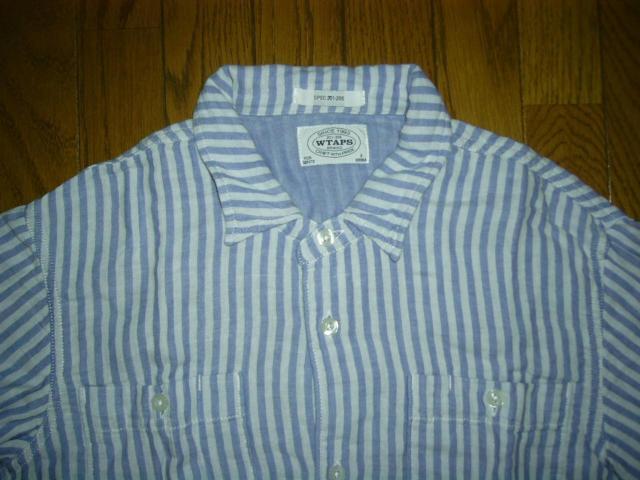 WTAPS ダブルタップス 半袖 ガーゼシャツ S マリン ストライプ MAKAHA S/S < ブランド WTAPS ダブルタップス 半袖 ガーゼシャツ S マリン ストライプ MAKAHA S/S < ブランドの