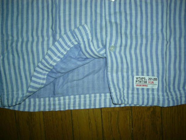 WTAPS ダブルタップス 半袖 ガーゼシャツ S マリン ストライプ MAKAHA S/S < ブランド WTAPS ダブルタップス 半袖 ガーゼシャツ S マリン ストライプ MAKAHA S/S < ブランドの