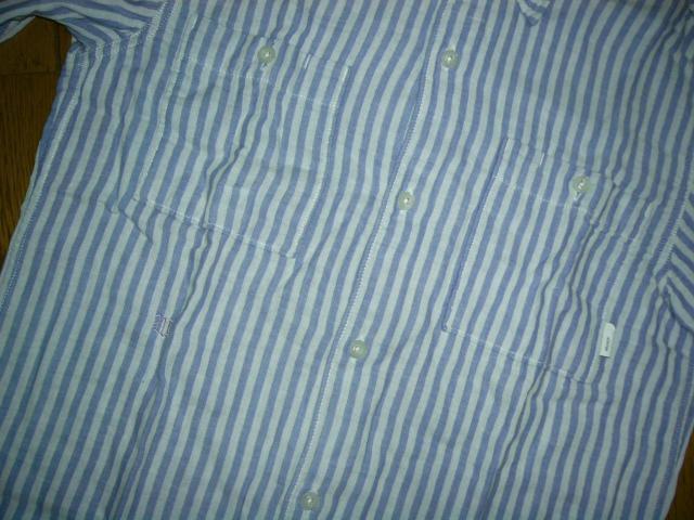 WTAPS ダブルタップス 半袖 ガーゼシャツ S マリン ストライプ MAKAHA S/S < ブランド WTAPS ダブルタップス 半袖 ガーゼシャツ S マリン ストライプ MAKAHA S/S < ブランドの