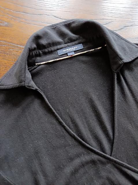 BURBERRY LONDON★前裾ホースマーク★カシュクールトップス★新品同様★バーバリー★素敵★ < 女性ファッション  BURBERRY LONDON★前裾ホースマーク★カシュクールトップス★新品同様★バーバリー★素敵★ < 女性ファッションの