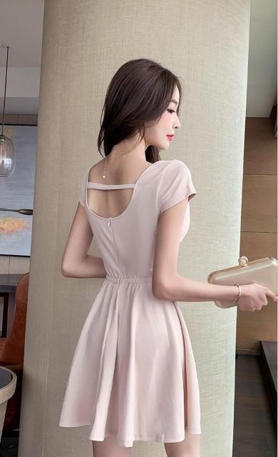 ワンピース パーティードレス ナイトドレス ミニワンピ フェミニン 春 夏 秋 フレア Vネック Aライン 3カラー Sサイズ < 女性ファッション  ワンピース パーティードレス ナイトドレス ミニワンピ フェミニン 春 夏 秋 フレア Vネック Aライン 3カラー Sサイズ < 女性ファッションの