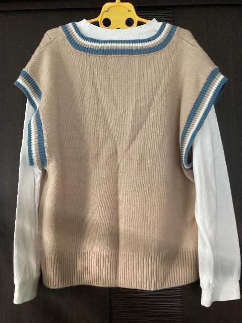 ゆめタウン購入/ロンT &ベストのセット < キッズ/ベビー ゆめタウン購入/ロンT &ベストのセット < キッズ/ベビーの