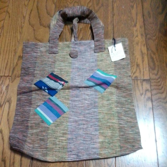 ○和風 手さげ バッグ 新品 紬 < 女性ファッション ○和風 手さげ バッグ 新品 紬 < 女性ファッションの