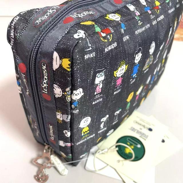 ★新品未使用★LeSportsac レスポートサック スヌーピ SNOOPY グレイ 化粧ポーチ 収納ポケット 7121 送料無料 < 女性ファッション  ★新品未使用★LeSportsac レスポートサック スヌーピ SNOOPY グレイ 化粧ポーチ 収納ポケット 7121 送料無料 < 女性ファッションの