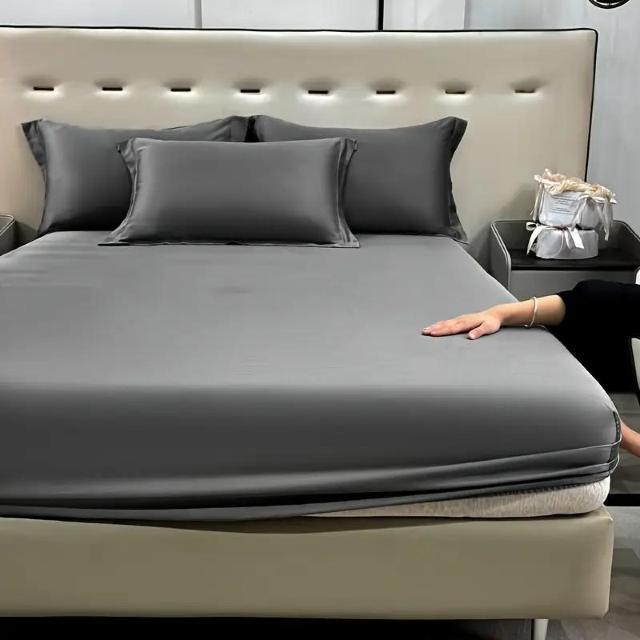 お試し価格1790円★フィットシーツ ソフト  マットレスカバー 深いポケット  洗濯機可 セミダブル150×200cm 暗灰色 < インテリア/ライフ  お試し価格1790円★フィットシーツ ソフト  マットレスカバー 深いポケット  洗濯機可 セミダブル150×200cm 暗灰色  < インテリア/ライフの