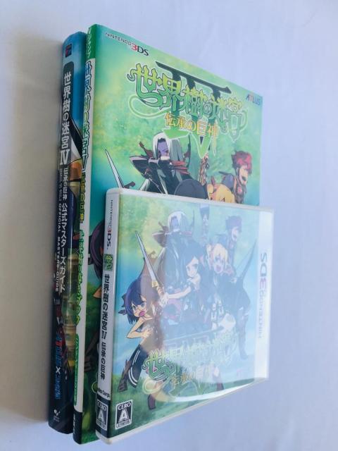 E̖{ IV 4 `̋_ 3DS ubN }X^[KCh U{Zbg Etrian Odyssey guide  Q[{/\tg 
