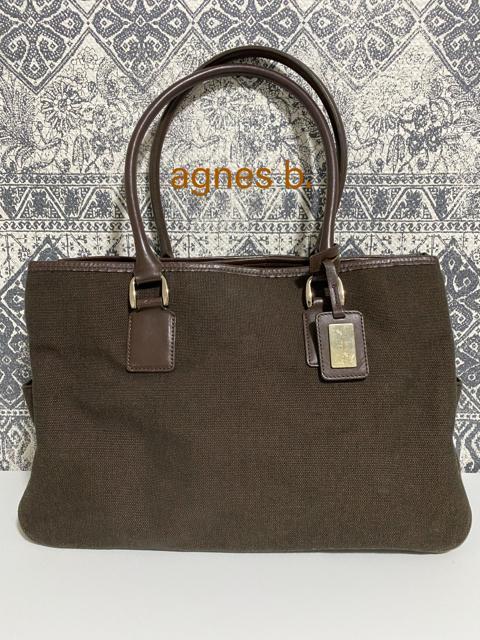 【美品】agnes b. アニエスベー トートバッグ ハンドバッグ 肩掛け < ブランド  【美品】agnes b. アニエスベー トートバッグ ハンドバッグ 肩掛け  < ブランドの