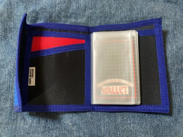 viva young 財布 ウォレット バリバリ マジックテープ ブルー 青 昭和レトロ メンズ レディース < 男性ファッション  viva young 財布 ウォレット バリバリ マジックテープ ブルー 青 昭和レトロ メンズ レディース < 男性ファッションの