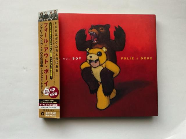 FALL OUT BOY �t�H�[���E�A�E�g�E�{�[�C / FOLIE A DEUX CD+DVD  �� CD/DVD/�r�f�I�� 
