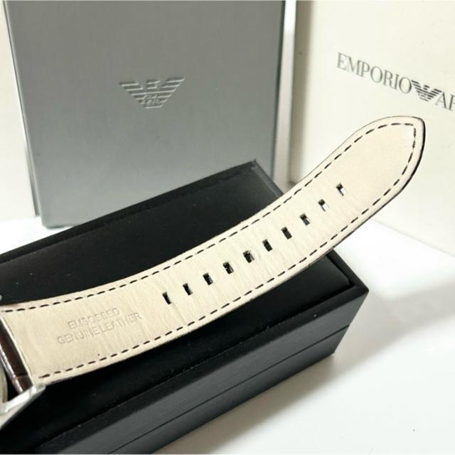 美品 EMPORIO ARMANI アルマーニ メンズ 腕時計 AR-2433 QZ クロノグラフ 稼働確認済み < ブランド 美品 EMPORIO ARMANI アルマーニ メンズ 腕時計 AR-2433 QZ クロノグラフ 稼働確認済み < ブランドの