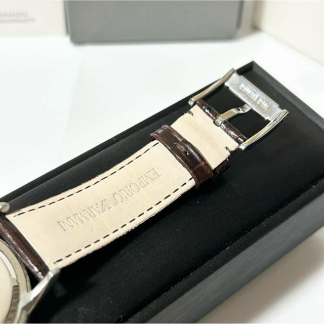 美品 EMPORIO ARMANI アルマーニ メンズ 腕時計 AR-2433 QZ クロノグラフ 稼働確認済み < ブランド 美品 EMPORIO ARMANI アルマーニ メンズ 腕時計 AR-2433 QZ クロノグラフ 稼働確認済み < ブランドの