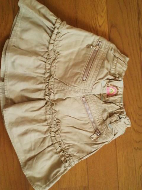 ☆新品同様☆デイジーラバーズ☆ベージュスカート☆120 < キッズ/ベビー ☆新品同様☆デイジーラバーズ☆ベージュスカート☆120 < キッズ/ベビーの