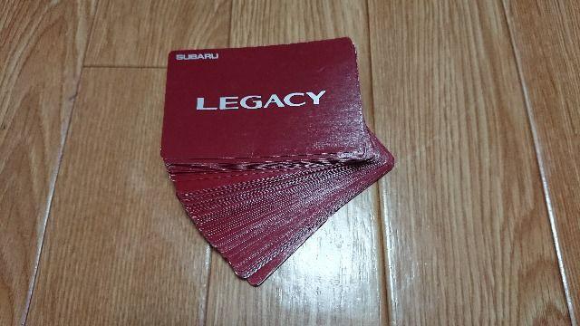 LEGACY レガシィ 非売品 トランプ < 自動車/バイク LEGACY レガシィ 非売品 トランプ < 自動車/バイク