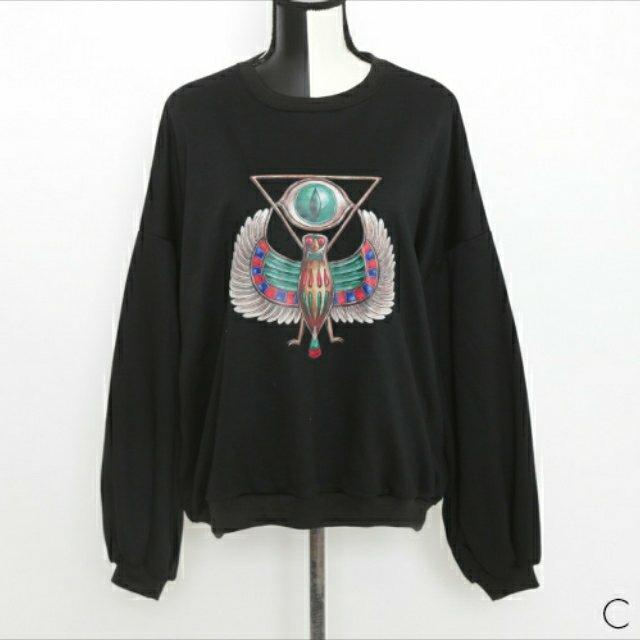 【DrugHoney】「神話」モチーフプルオーバー/Cイーグル < 男性ファッション  【DrugHoney】「神話」モチーフプルオーバー/Cイーグル < 男性ファッションの