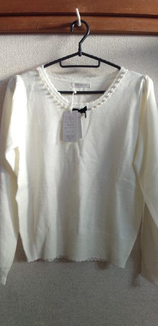 新品(*^ー^)トップス白 < 女性ファッション  新品(*^ー^)トップス白 < 女性ファッションの