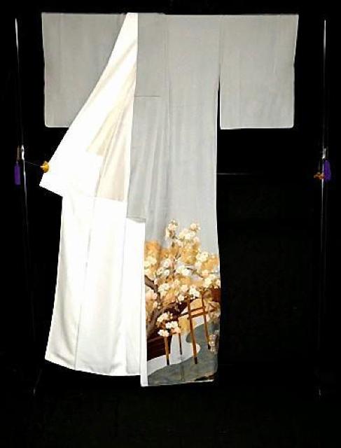 色留袖 最高峰 新品同様 皇室デザイナー 中村乃武夫 花文 3つ紋 比翼付き クリーニング済 身丈159m 裄65cm T2881 < 女性ファッション 色留袖 最高峰 新品同様 皇室デザイナー 中村乃武夫 花文 3つ紋 比翼付き クリーニング済 身丈159m 裄65cm T2881 < 女性ファッションの