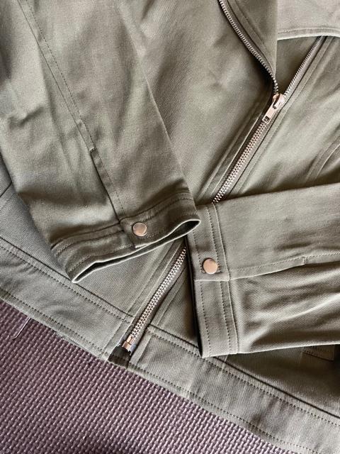 しまむら HK WORKS LONDON ストレッチ ライダースジャケット カーキ L 美品 レディース アベイル < 女性ファッション  しまむら HK WORKS LONDON ストレッチ ライダースジャケット カーキ L 美品 レディース アベイル < 女性ファッションの
