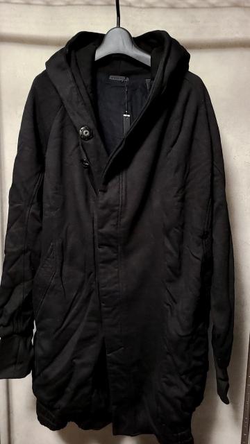 新品KMRiiケムリCotton Fleece Hooded Coat/BLACKONE SIZE < ブランド  新品KMRiiケムリCotton Fleece Hooded Coat/BLACKONE SIZE  < ブランドの