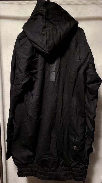 新品KMRiiケムリCotton Fleece Hooded Coat/BLACKONE SIZE < ブランド  新品KMRiiケムリCotton Fleece Hooded Coat/BLACKONE SIZE < ブランドの