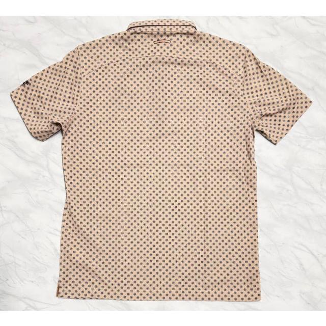 ゾーイZOY メンズポロシャツ ヤシの木ベージュ#2 < レジャー/スポーツ ゾーイZOY メンズポロシャツ ヤシの木ベージュ#2 < レジャー/スポーツの