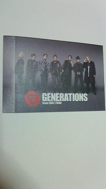 LAWSONGENERATIONS スピードくじフォトカードGENERATIONS < タレントグッズ  LAWSONGENERATIONS スピードくじフォトカードGENERATIONS  < タレントグッズの