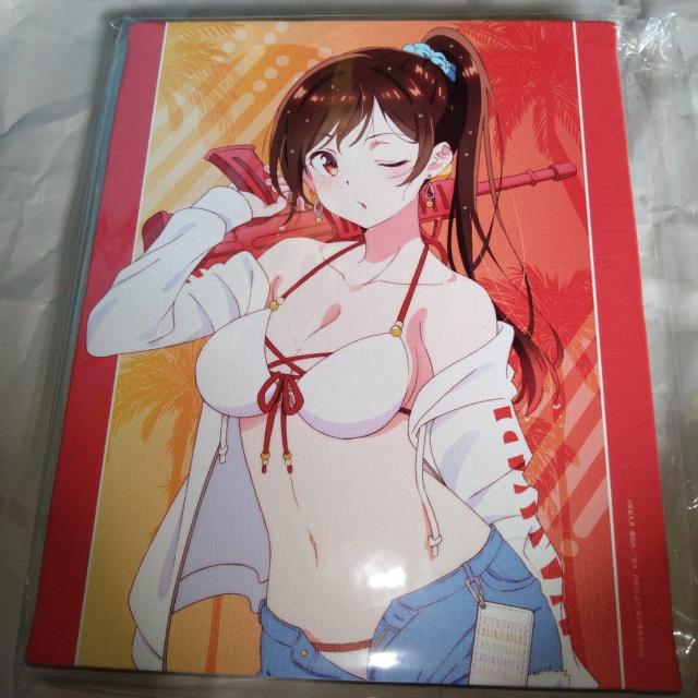 水原千鶴 B賞キャンバスボード くじメイト ビーチデート 彼女、お借りします < アニメ/コミック/キャラクター  水原千鶴 B賞キャンバスボード くじメイト ビーチデート 彼女、お借りします  < アニメ/コミック/キャラクターの