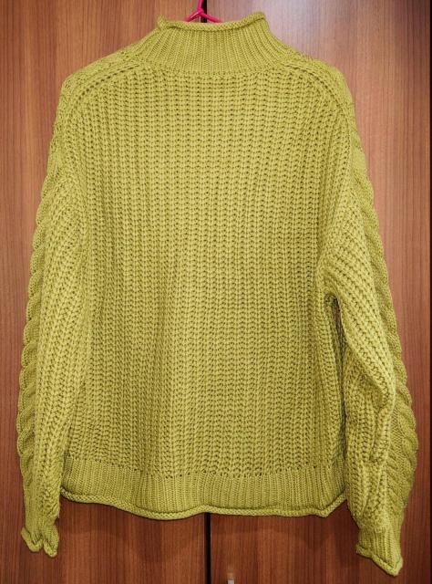 美品★ルーズモックネックニット★ざっくりケーブルニット★セーター★可愛い★VENCE EXCHANGE★グリーン★ニット★送料無料 < 女性ファッション  美品★ルーズモックネックニット★ざっくりケーブルニット★セーター★可愛い★VENCE EXCHANGE★グリーン★ニット★送料無料 < 女性ファッションの