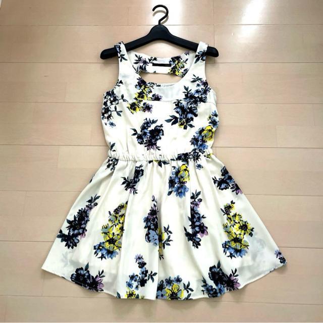 Heather 花柄ワンピース ノースリーブミニワンピース < ブランド  Heather 花柄ワンピース ノースリーブミニワンピース < ブランドの