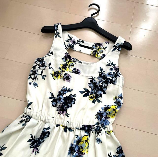 Heather 花柄ワンピース ノースリーブミニワンピース < ブランド  Heather 花柄ワンピース ノースリーブミニワンピース < ブランドの