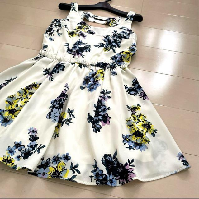 Heather 花柄ワンピース ノースリーブミニワンピース < ブランド  Heather 花柄ワンピース ノースリーブミニワンピース < ブランドの