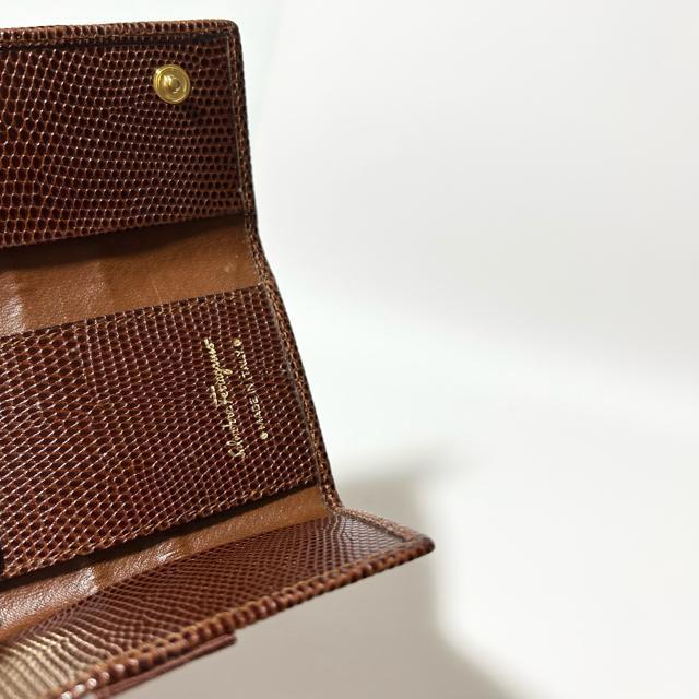 美品 Salvatore Ferragamo フェラガモ ヴァラ リザード型押しレザー 6連 キーケース < ブランド 美品 Salvatore Ferragamo フェラガモ ヴァラ リザード型押しレザー 6連 キーケース < ブランドの