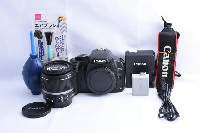 i Canon EOS Kiss X2 U␳tYZbgCANON EF-S 18-55mm f3.5-5.6 IS  Ɠd/AV 