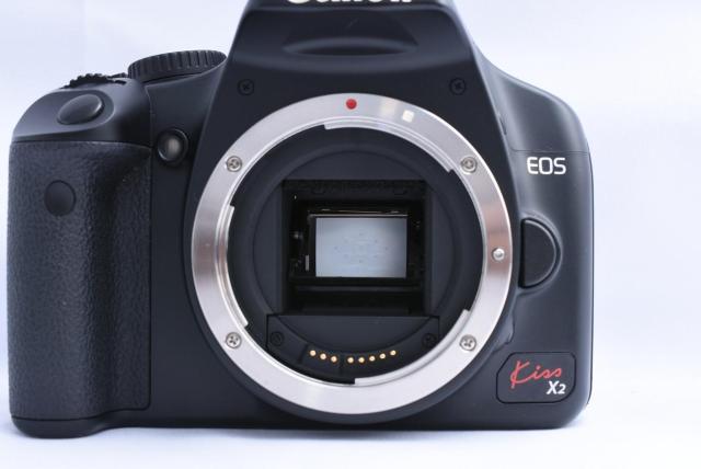 i Canon EOS Kiss X2 U␳tYZbgCANON EF-S 18-55mm f3.5-5.6 IS  Ɠd/AV 