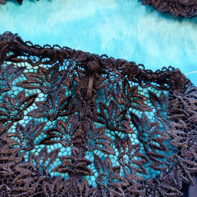 ゴージャス刺繍レースがエロ可愛ッ。。。D80×L。。グラマラスブラジャー&ショーツセット。大きいサイズグラマー。。ブラック黒。 < 女性ファッション  ゴージャス刺繍レースがエロ可愛ッ。。。D80×L。。グラマラスブラジャー&ショーツセット。大きいサイズグラマー。。ブラック黒。 < 女性ファッションの