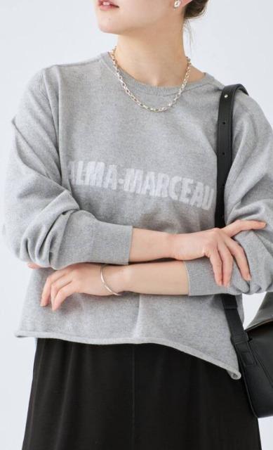 イエナ IENA 大人可愛いロゴニット 新品同様1回使用 AP JOURNAL STANDARD < ブランド イエナ IENA 大人可愛いロゴニット 新品同様1回使用 AP JOURNAL STANDARD < ブランドの