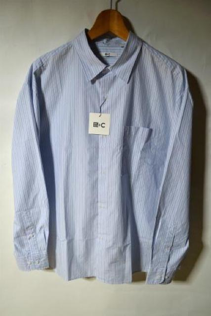 新品 UNIQLO C ユニクロC ブロードオーバーサイズシャツ ストライプ 長袖 ブルー XL メンズ キレイ目 未使用 即決 < ブランド 新品 UNIQLO C ユニクロC ブロードオーバーサイズシャツ ストライプ 長袖 ブルー XL メンズ キレイ目 未使用 即決 < ブランドの