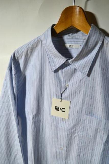 新品 UNIQLO C ユニクロC ブロードオーバーサイズシャツ ストライプ 長袖 ブルー XL メンズ キレイ目 未使用 即決 < ブランド 新品 UNIQLO C ユニクロC ブロードオーバーサイズシャツ ストライプ 長袖 ブルー XL メンズ キレイ目 未使用 即決 < ブランドの