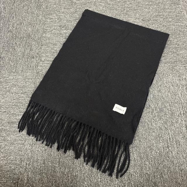 即決 FURLA フルラ マフラー ブラック < ブランド 即決 FURLA フルラ マフラー ブラック < ブランドの