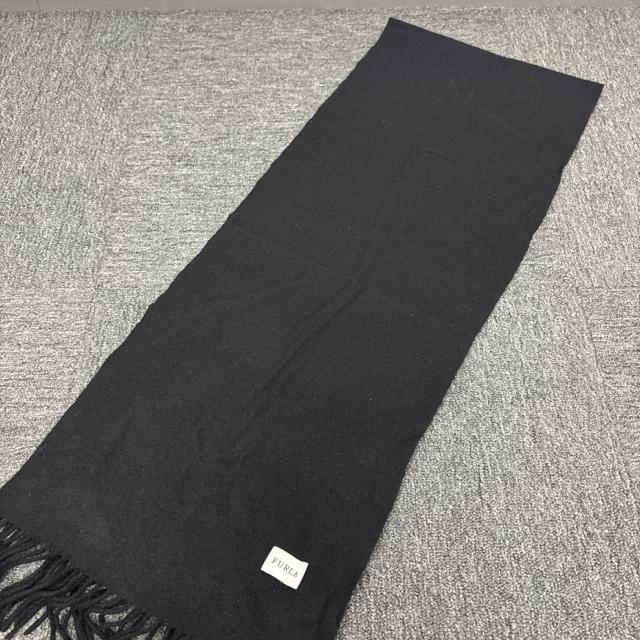 即決 FURLA フルラ マフラー ブラック < ブランド 即決 FURLA フルラ マフラー ブラック < ブランドの