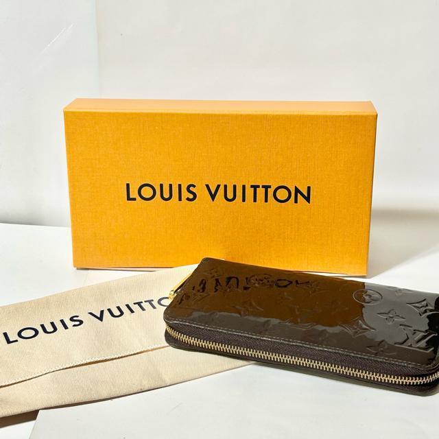 LOUIS VUITTON ヴェルニ ジッピーウォレット M91458 長財布 ブラウン < ブランド LOUIS VUITTON ヴェルニ ジッピーウォレット M91458 長財布 ブラウン < ブランドの