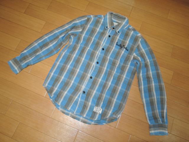 ワコマリア WACKO MARIA チェックシャツ S 青系 ネル 刺繍 < ブランド  ワコマリア WACKO MARIA チェックシャツ S 青系 ネル 刺繍 < ブランドの